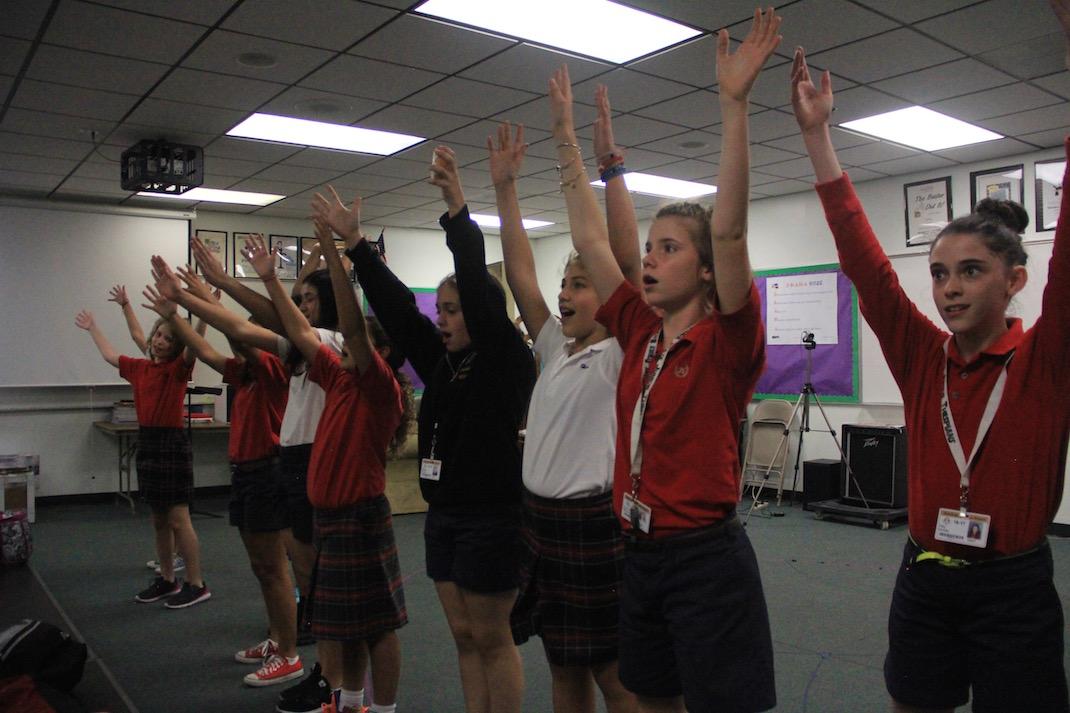 Junior High fall musical is just 'peachy'