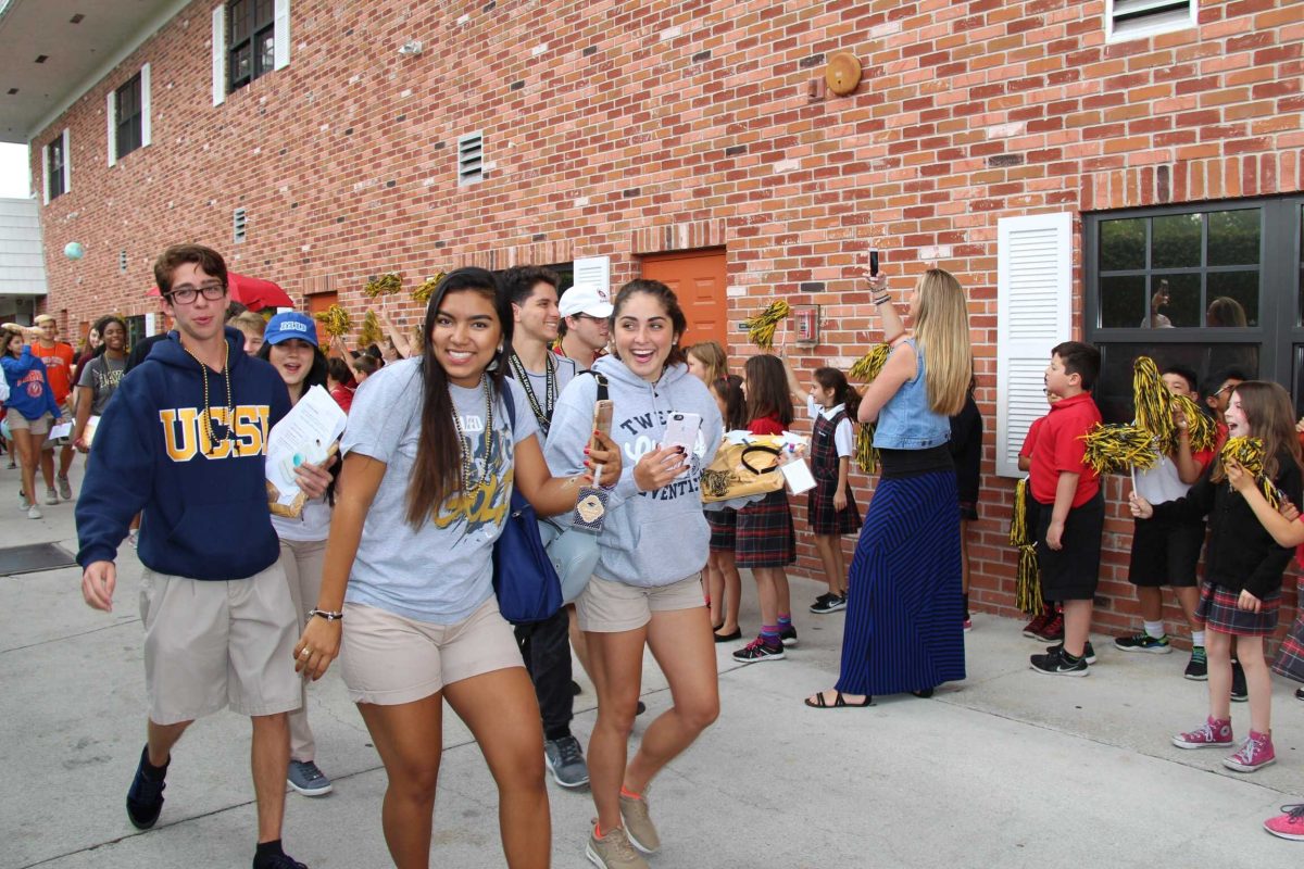 Seniors dine and have a great time at the Senior Breakfast