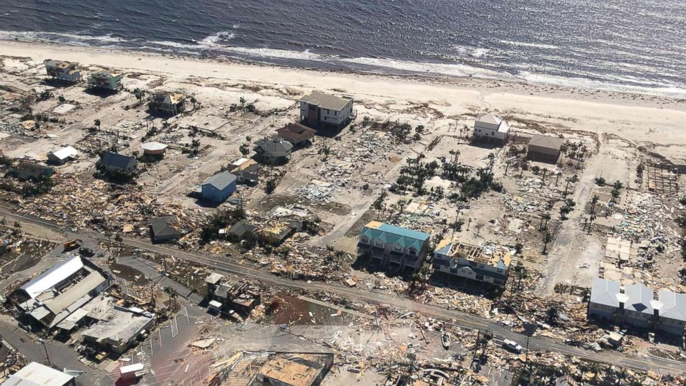 Damage in the Bay County area. (Photo/ABC News)