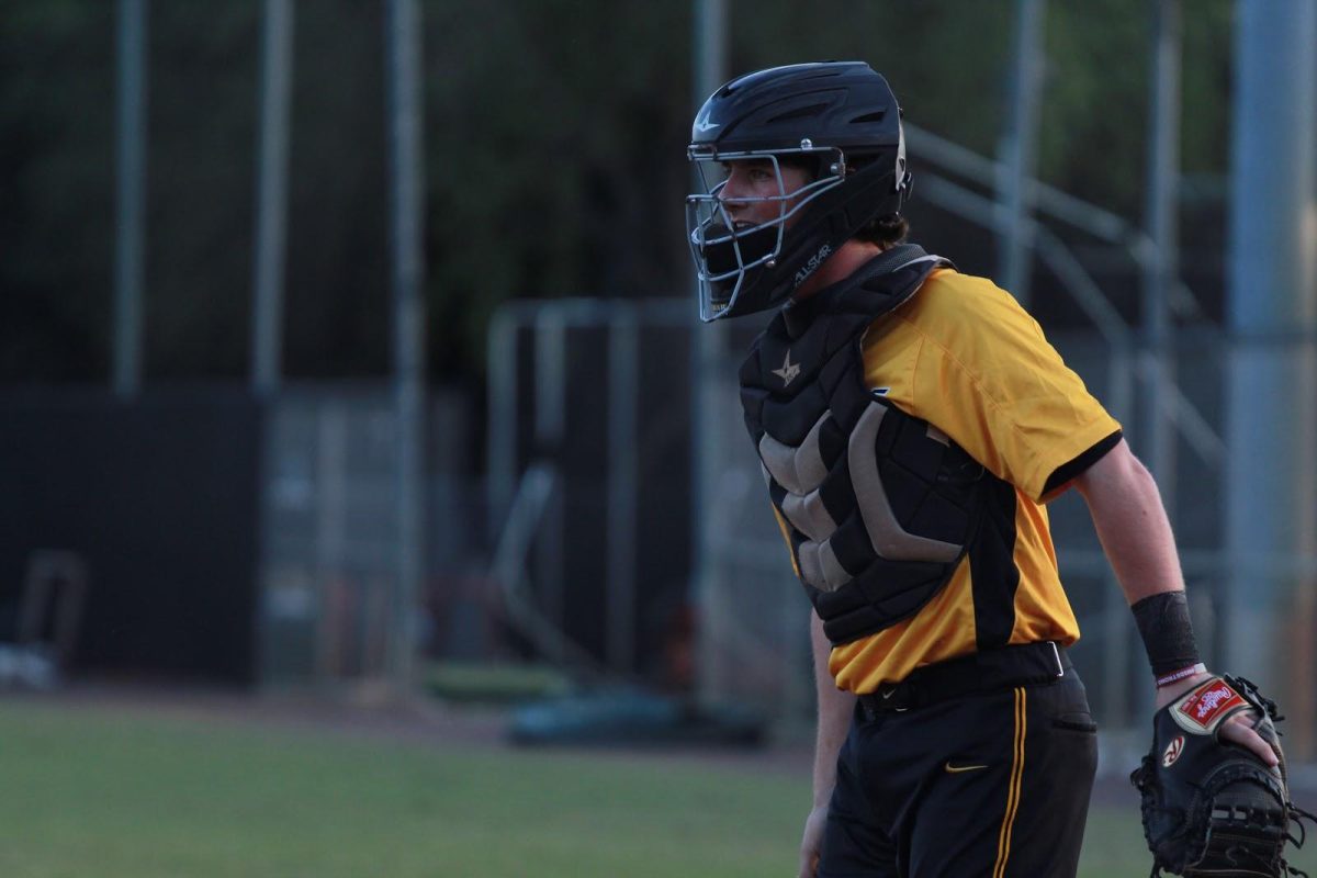 Junior David (Kolbe) Aven started playing baseball at four years old at Cooper City Optimist. Here he is pitching for an American Heritage varsity baseball game. (Photo/Alycia Cypress)