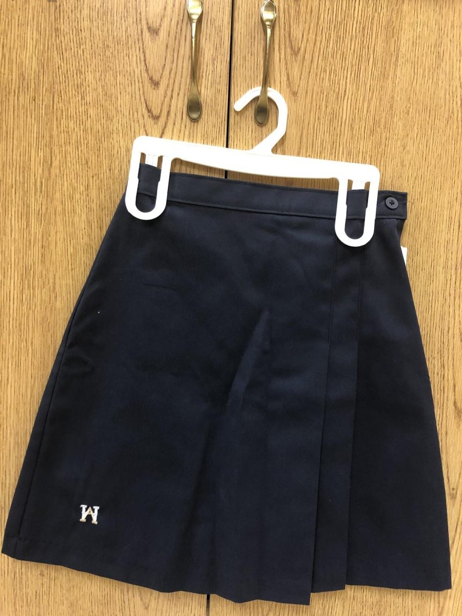 Similar to the shorts, the culottes have the Heritage emblem stitched into them. (Photo submitted by Mr. Dean Nolle)