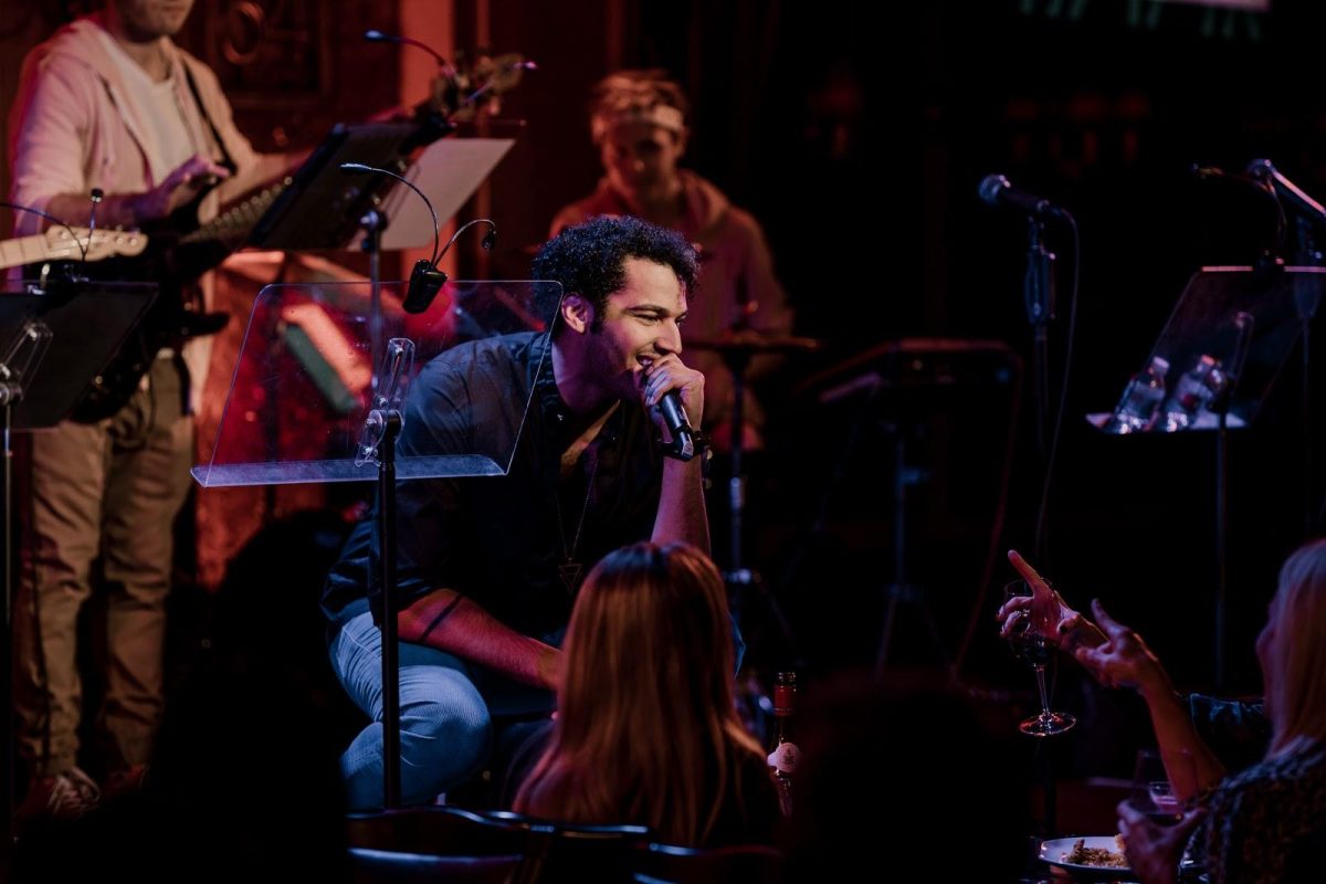 Whether it’s ringing in the New Year on stage in Tokyo as a part of the “RENT” tour, performing at the Tony awards, dancing as a part of the Macy’s Thanksgiving Day Parade or seeing the current AHS choir in the theater seats of an “Ain’t Too Proud” show, Thompson has worked on expanding his theatrical career since his graduation in 2011. (Photo submitted by Christian Thompson)
