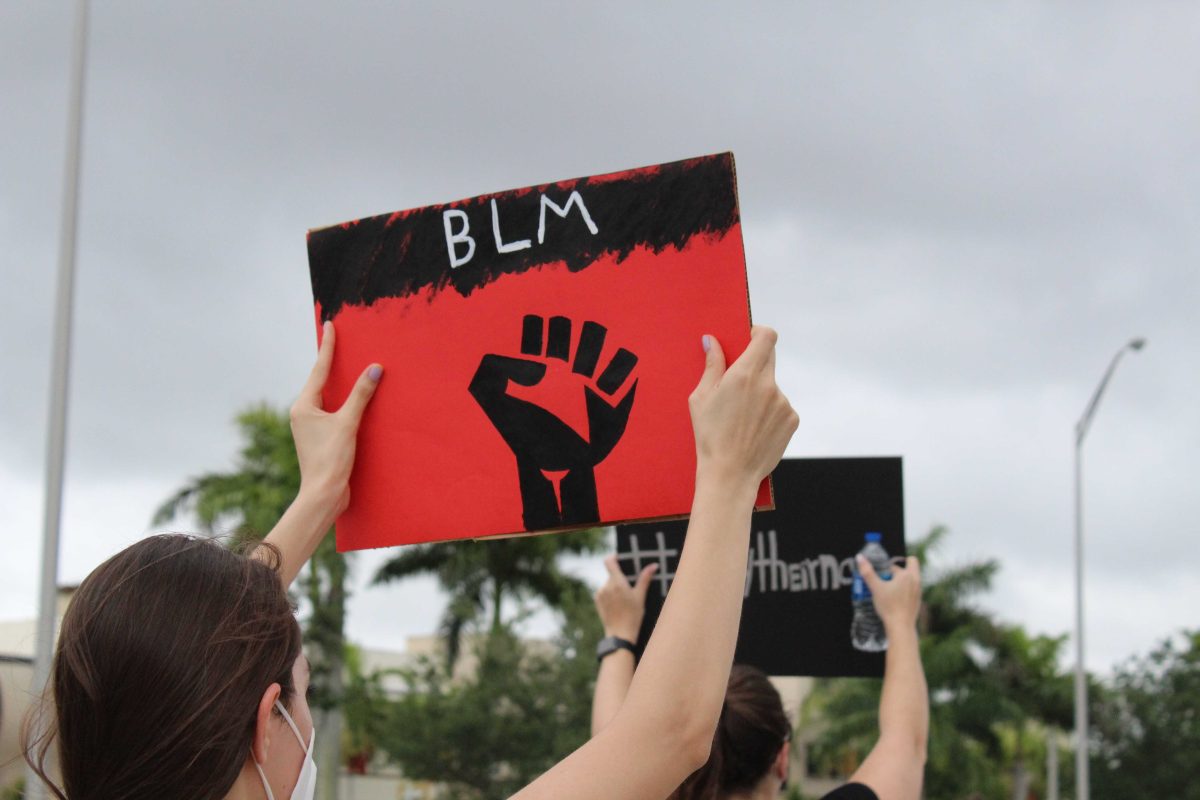 Protesting close to home: BLM Davie Protest