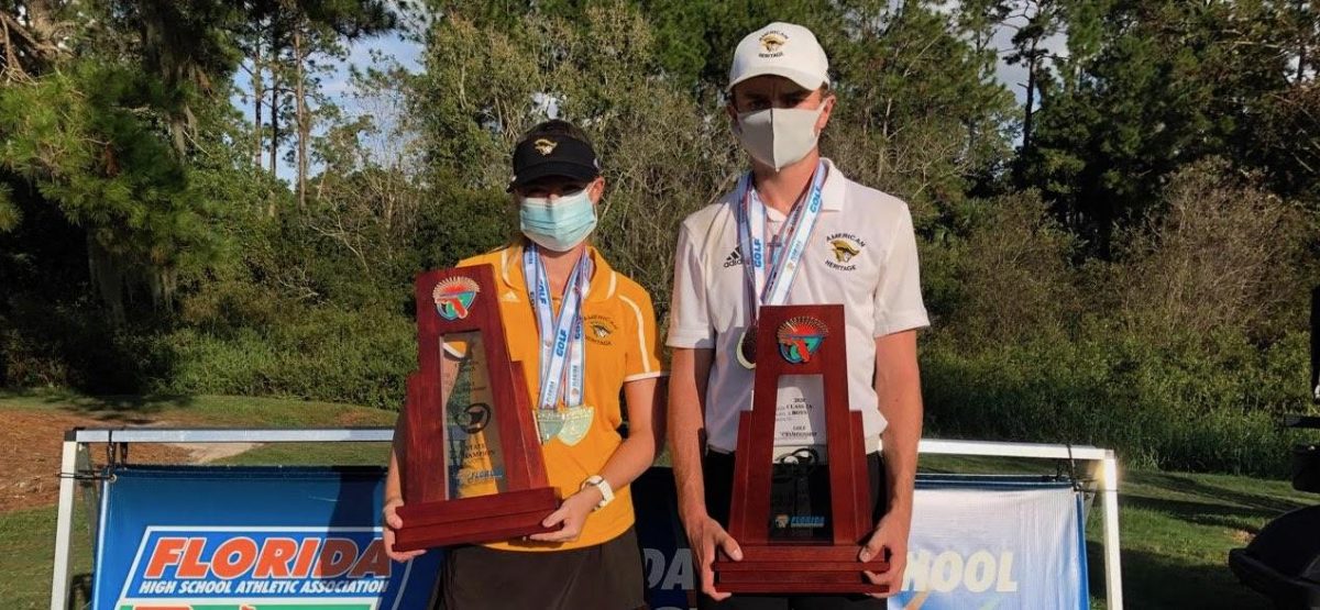 Girls golf clinches state championship, boys finish as runner-ups