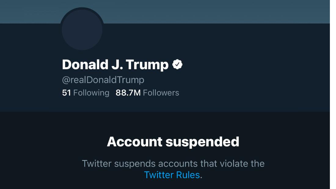 Freely posting on private platforms