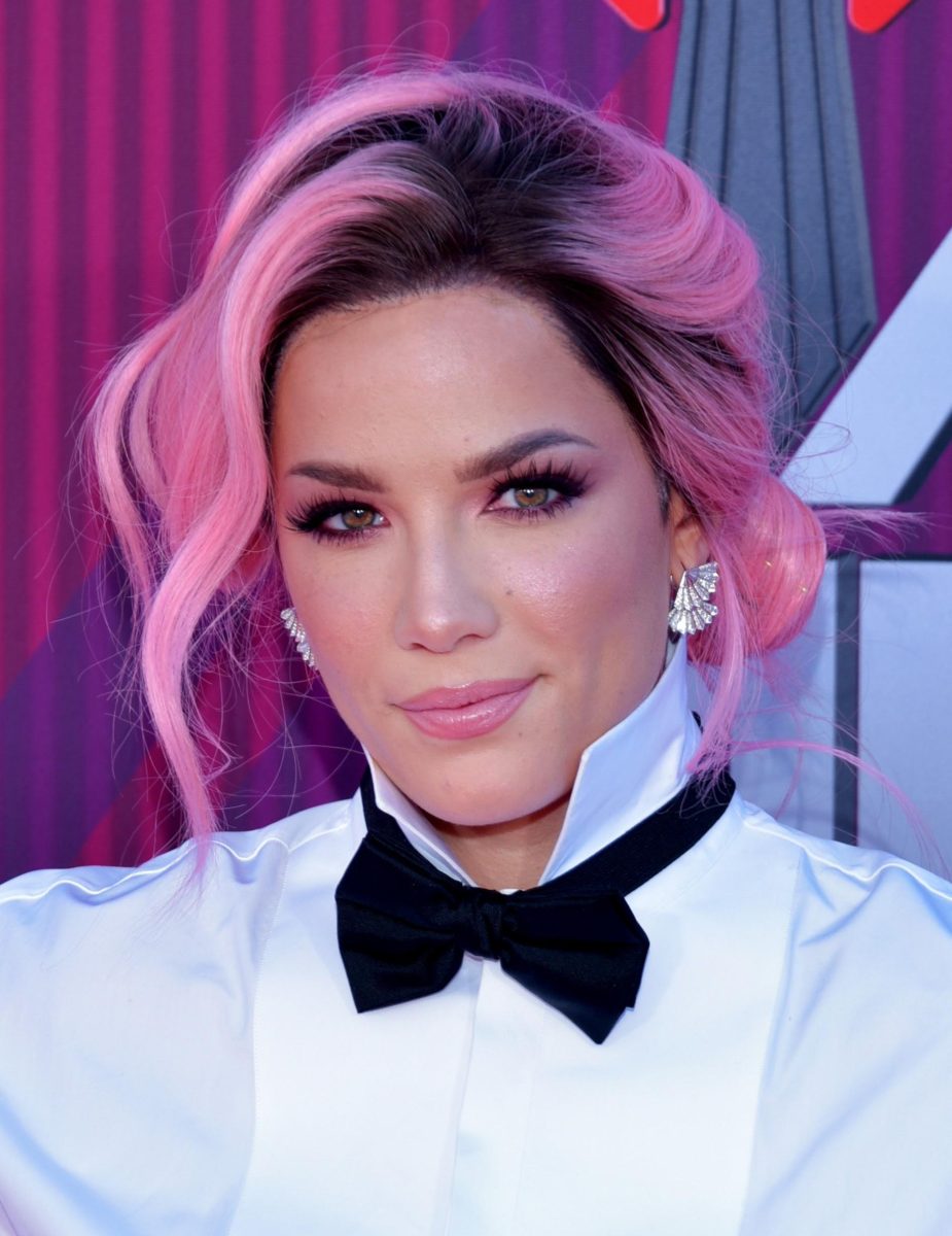 LOS ANGELES - MARCH 14: Halsey attends the 2019 iHeartRadio Music Awards on March 14, 2019 in Los Angeles, California.  (Photo by Glenn Francis/Pacific Pro Digital Photography)