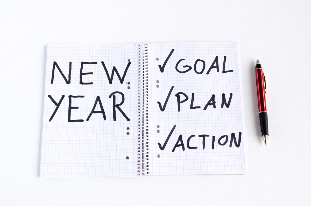 Students resolve to improve themselves in the New Year