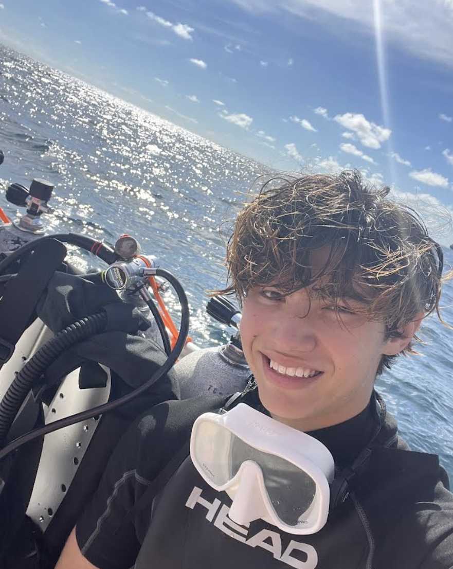 From scuba diving to robot driving: Dylan Dueñas