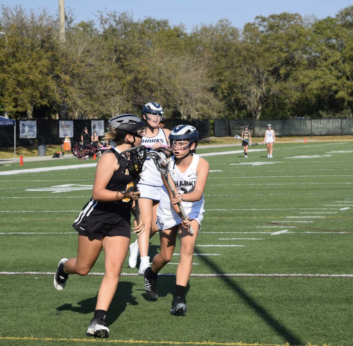 JV girls lacrosse takes down University School