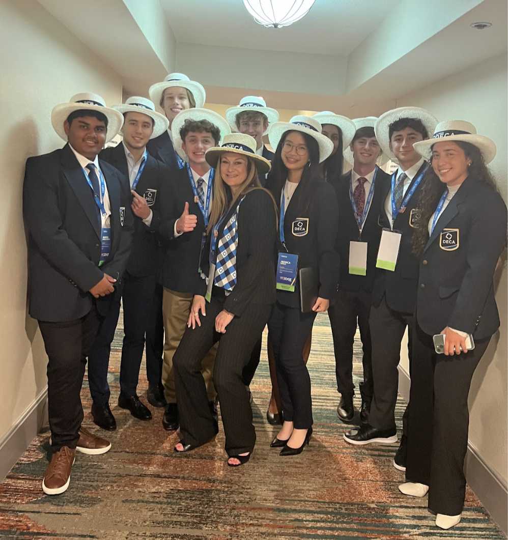 Aspiring entrepreneurs attend DECA international conference