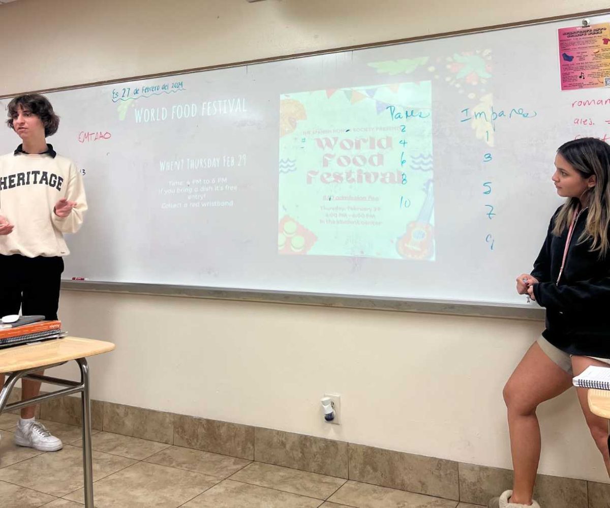 Spanish Honor Society prepares to host World Food Festival