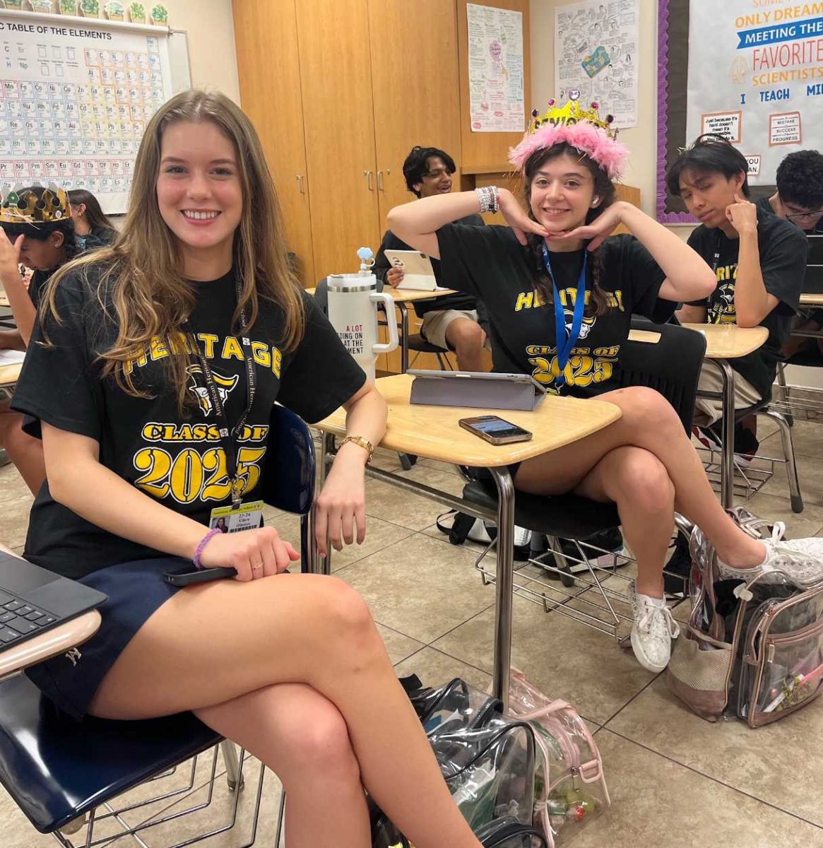 Seniors step up and claim campus royalty for senior step up day