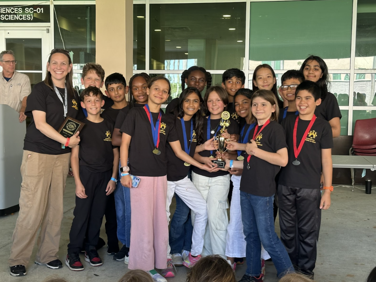 Elementary school Science Olympians surge into third