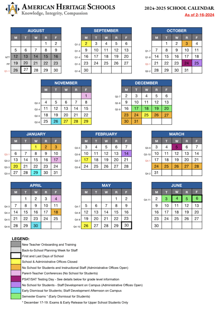 What’s to come for the 2024 school year