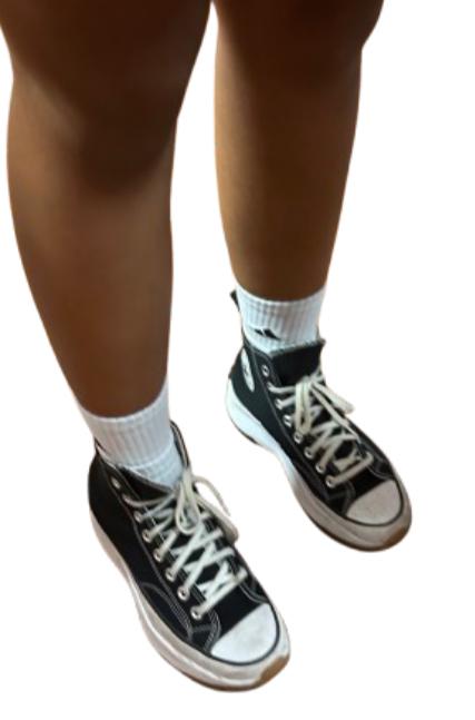 Sole to sole: look into the trending shoes at school