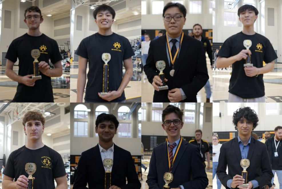 Mu Alpha Theta sweeps the stage at first regional competition