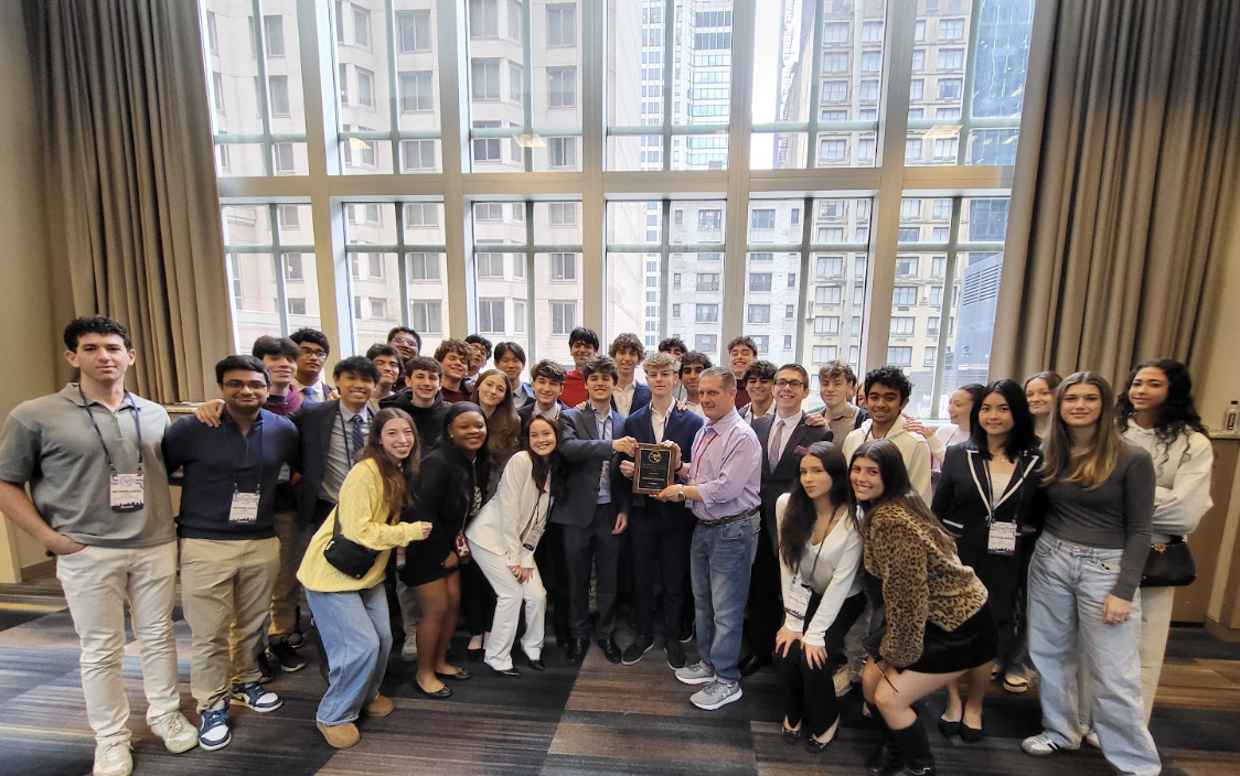 Model UN team wins Top Delegation at NHSMUN