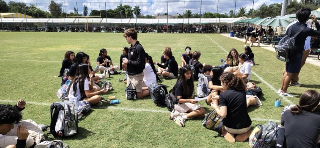 Students evacuated as fire alarm rang in the 2500