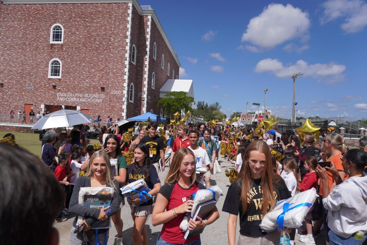 A final farewell to the class of 2026 at the senior breakfast and parade